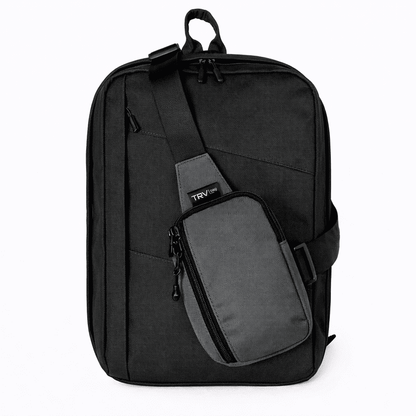 Rucksack Flex [40x30x20/10] + Umhängetasche - JustCarry