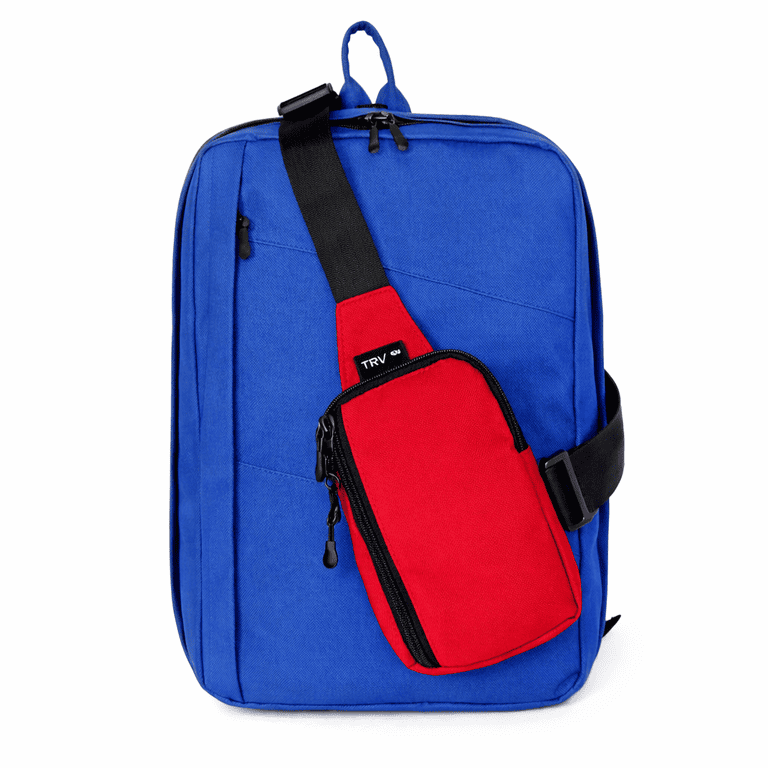 Rucksack Flex [40x30x20/10] + Umhängetasche - JustCarry