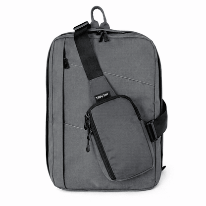 Rucksack Flex [40x30x20/10] + Umhängetasche - JustCarry