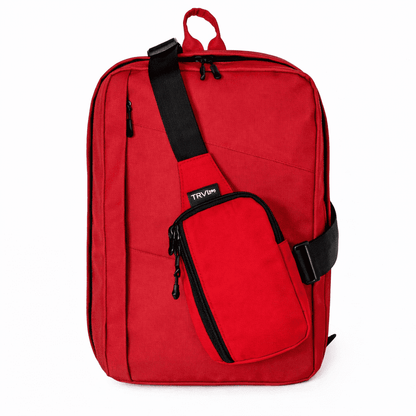 Rucksack Flex [40x30x20/10] + Umhängetasche - JustCarry