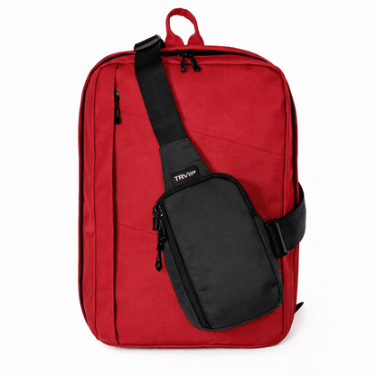 Rucksack Flex [40x30x20/10] + Umhängetasche - JustCarry