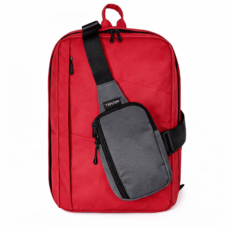 Rucksack Flex [40x30x20/10] + Umhängetasche - JustCarry