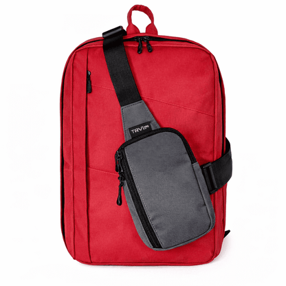 Rucksack Flex [40x30x20/10] + Umhängetasche - JustCarry