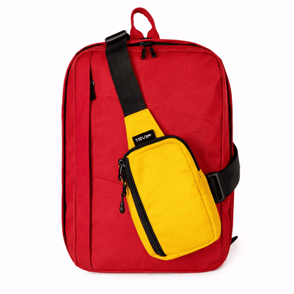 Rucksack Flex [40x30x20/10] + Umhängetasche - JustCarry