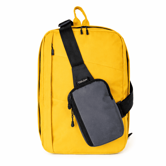 Rucksack Flex [40x30x20/10] + Umhängetasche - JustCarry